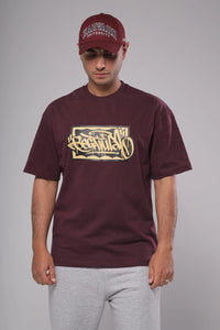 Brooklyn Burgundy T-shirt