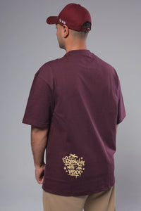 Brooklyn Burgundy T-shirt