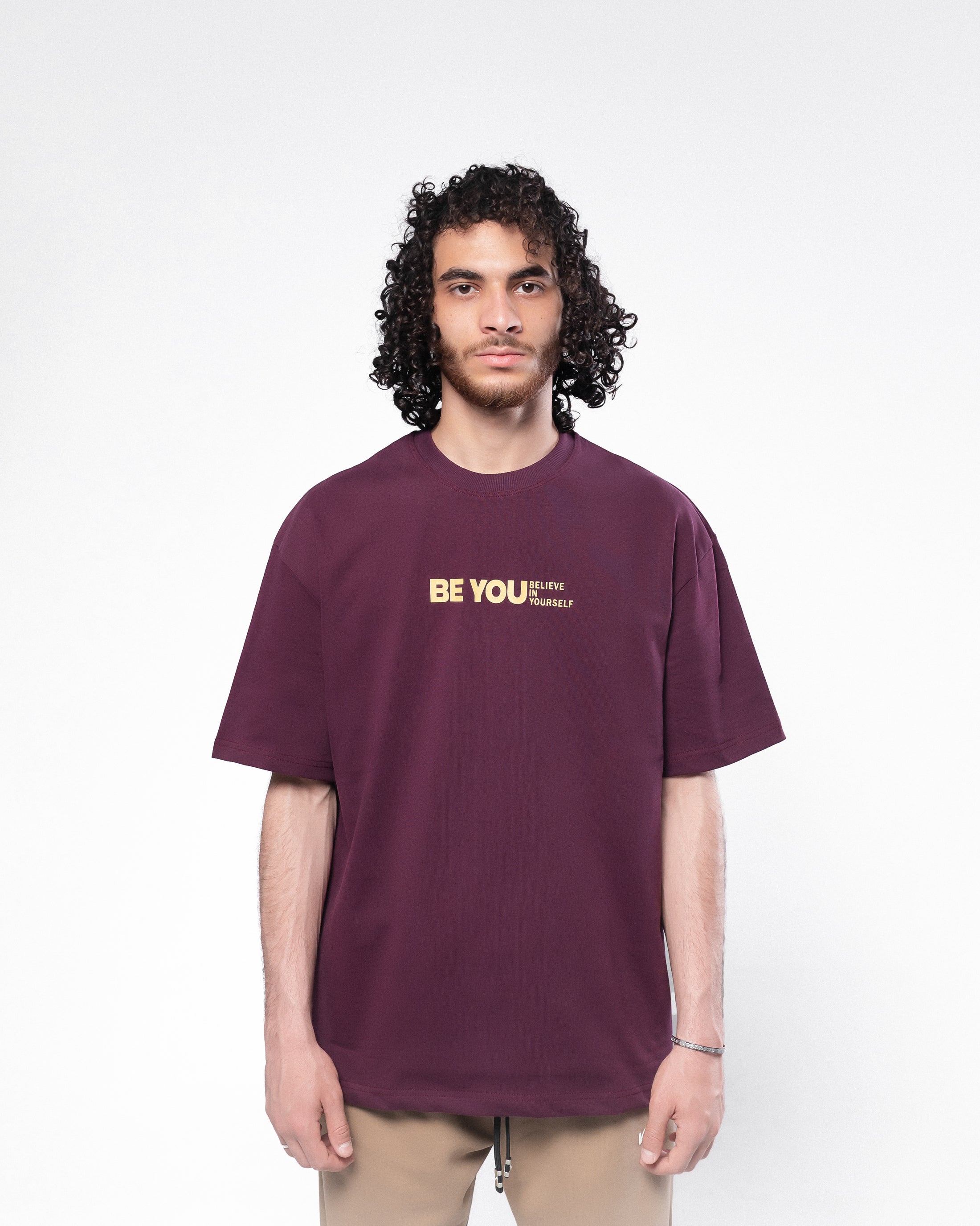 Be You Burgundy Tee
