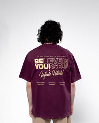 Be You Burgundy Tee