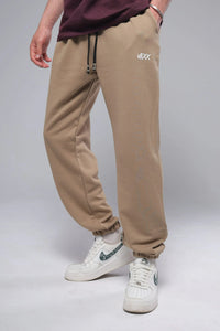 VEXX Cuffed Sweatpants – Beige